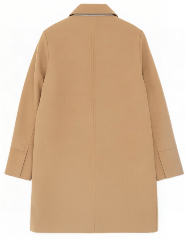 Topshop Γυναικείο Πανωφόρι UK 8 Small Beige Polyester