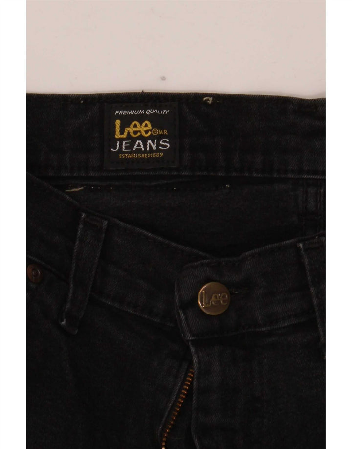Lee Mens Straight Jeans W28 L30 Μαύρο