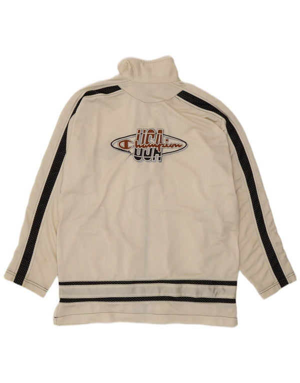 Ανδρική φόρμα Champion USA Top Jacket Medium Off White Colourblock Sports