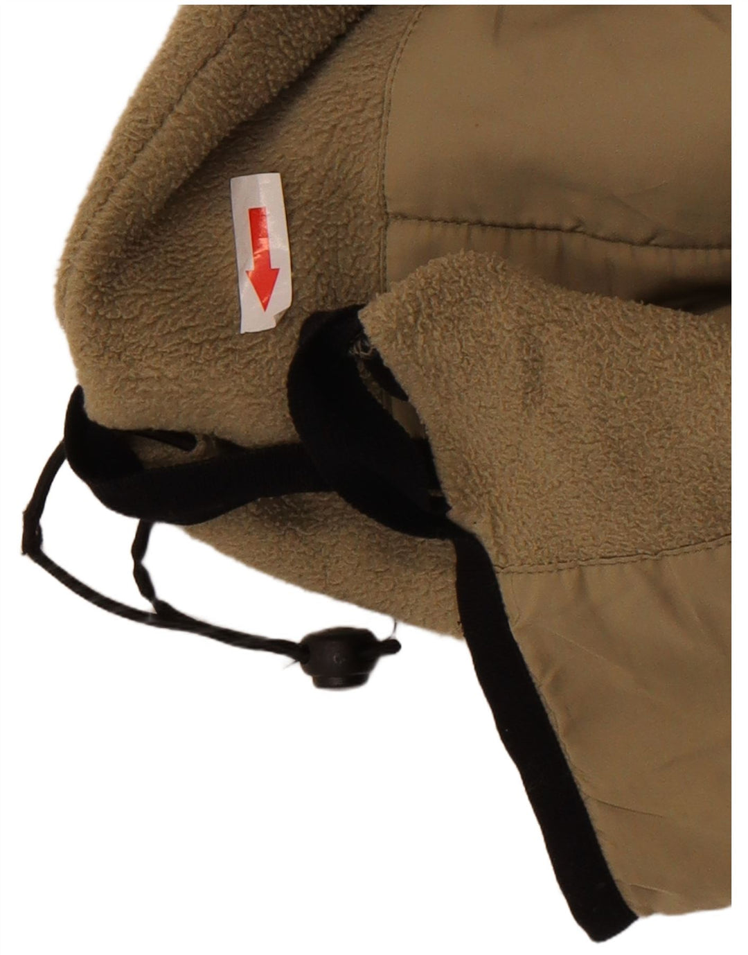 Asics Ανδρικό Fleece Jacket UK 44 2XL Khaki Colourblock