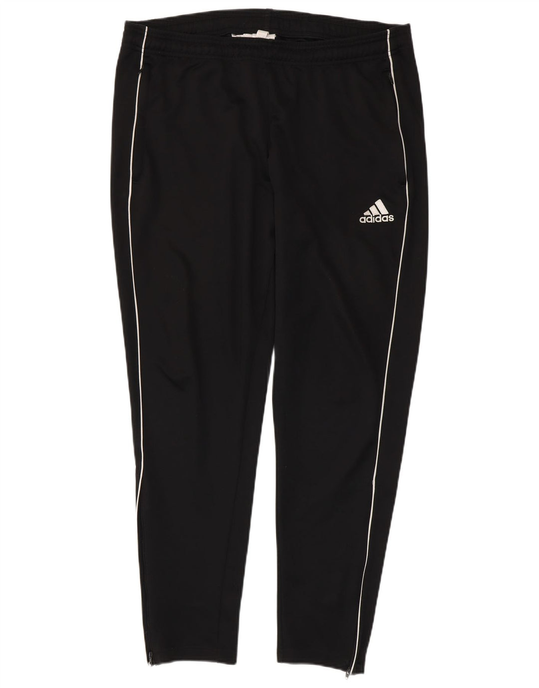 Ανδρική αθλητική φόρμα ADIDAS Παντελόνι μεγάλο μαύρο πολυεστέρα