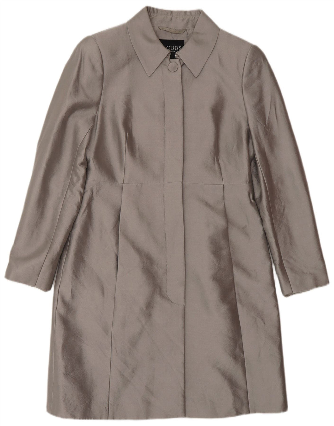 Hobbs Γυναικείο Πανωφόρι UK 10 Μικρό Γκρι Μαλλί