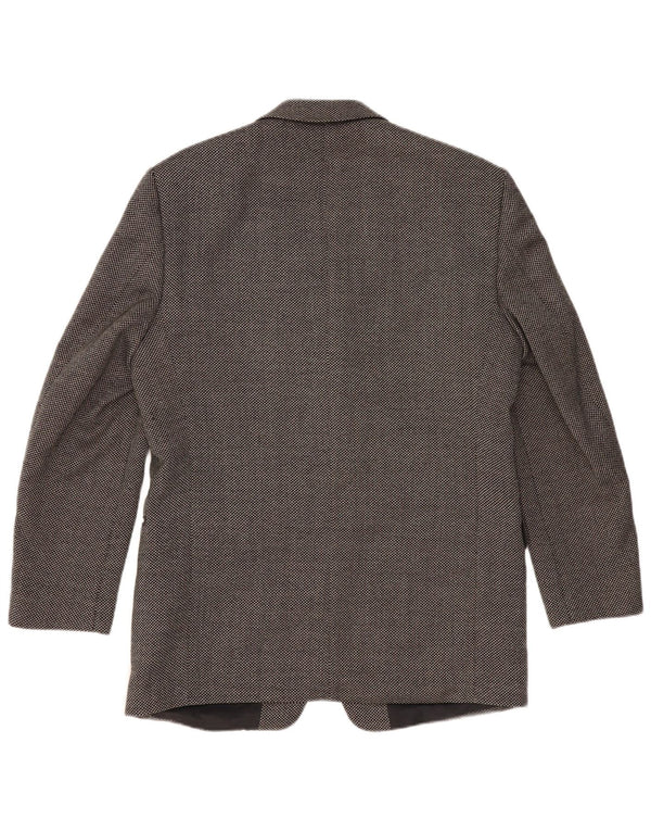 REDGREEN Ανδρικό σακάκι μπλέιζερ με 3 κουμπιά EU 50 Μεγάλο μαλλί με γκρι στίγματα