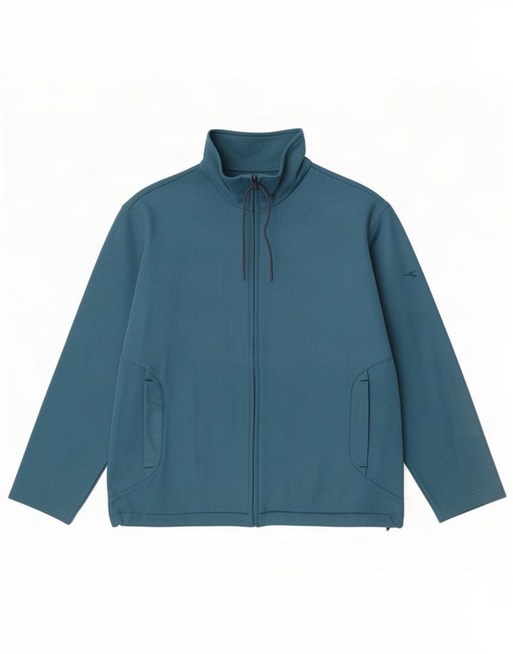 Γυναικεία αθλητική φόρμα Diadora Top Jacket UK 16 Large Blue Polyester
