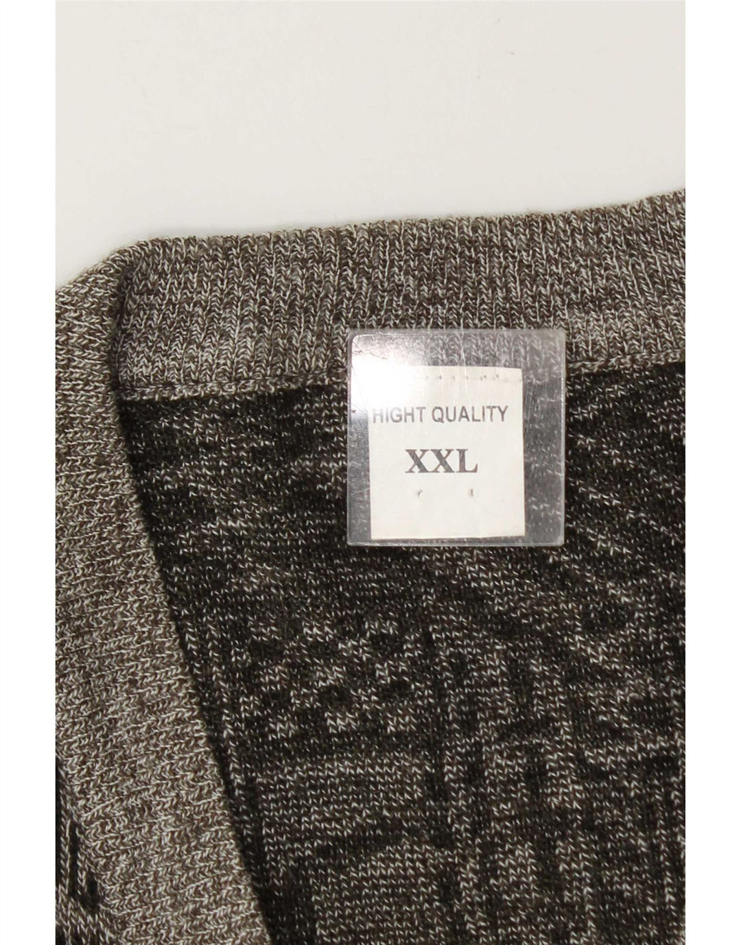 Vintage ανδρικό γιλέκο Tank Top 2XL Γκρι γεωμετρικό μαλλί