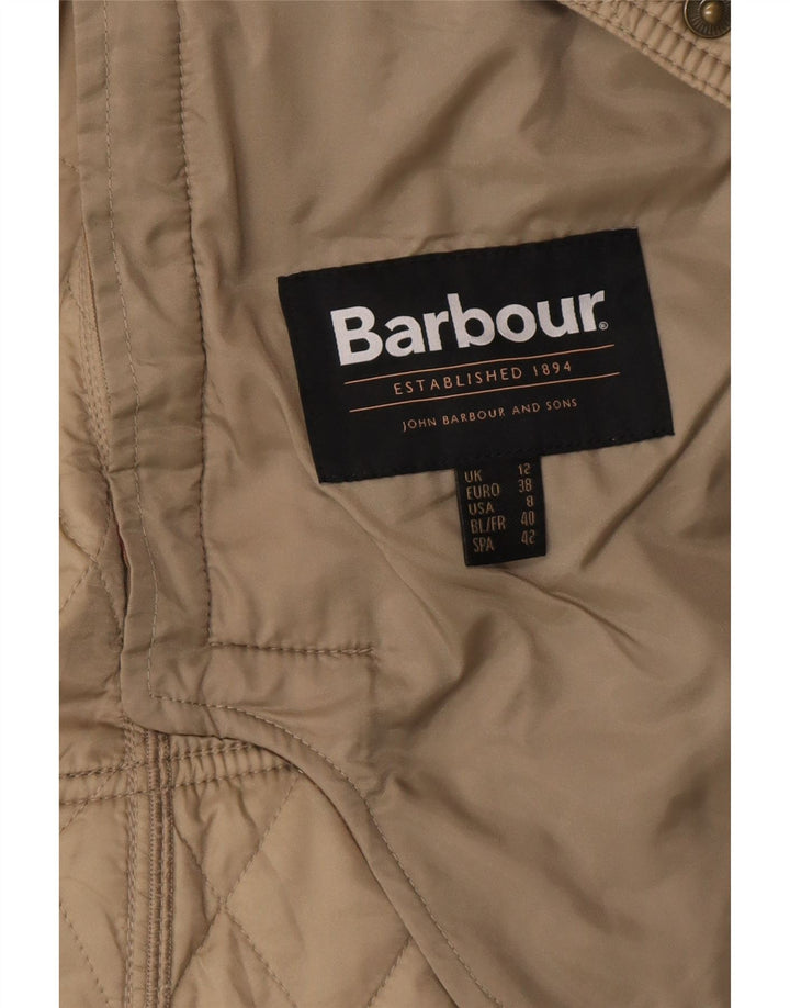 Γυναικείο καπιτονέ μπουφάν Barbour UK 12 Medium Beige Polyamide