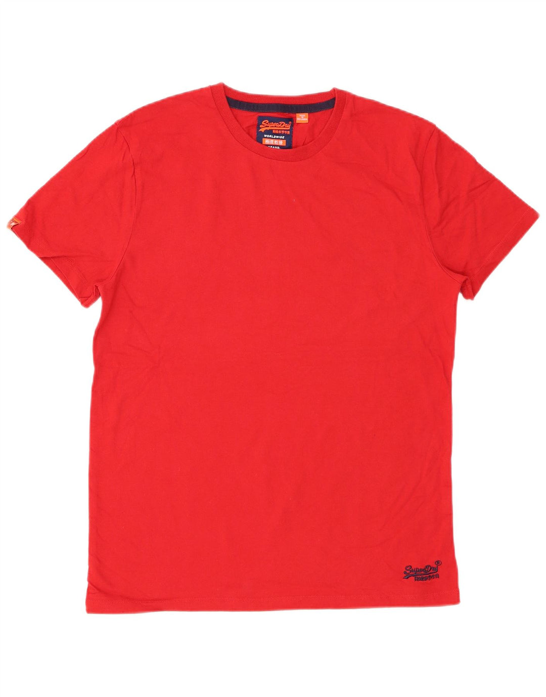 Ανδρικό T-Shirt SUPERDRY Τοπ XL Κόκκινο
