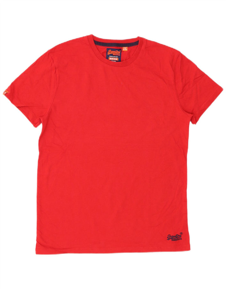 Ανδρικό T-Shirt SUPERDRY Τοπ XL Κόκκινο