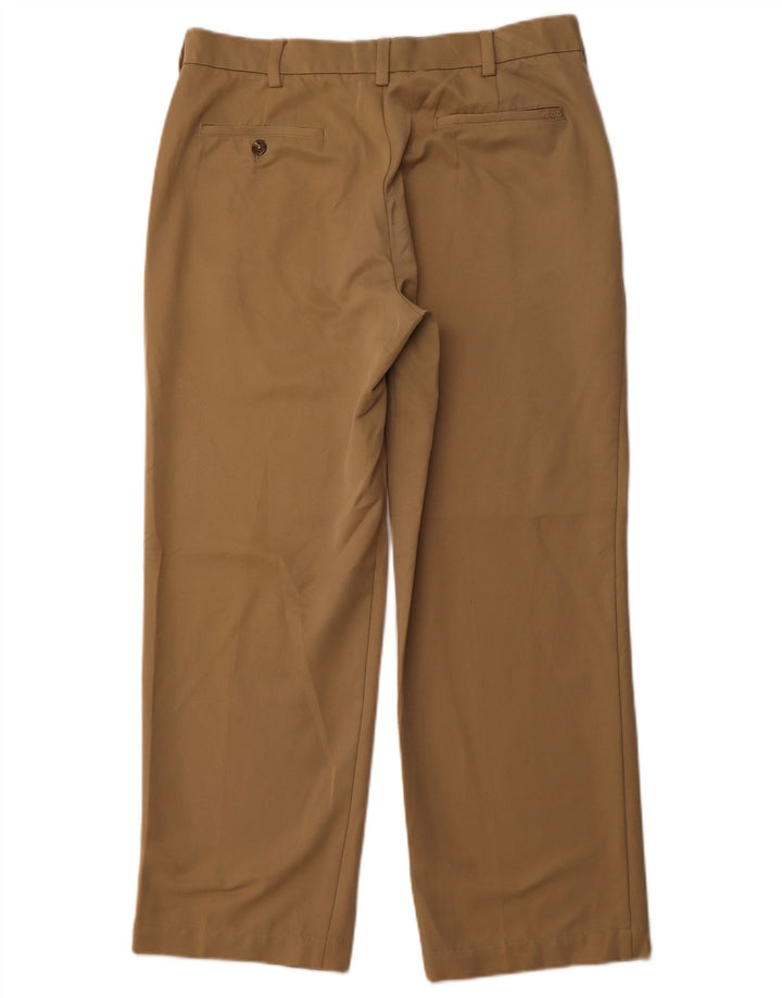 Ανδρικό ίσιο παντελόνι IZOD W34 L30 Beige Polyester