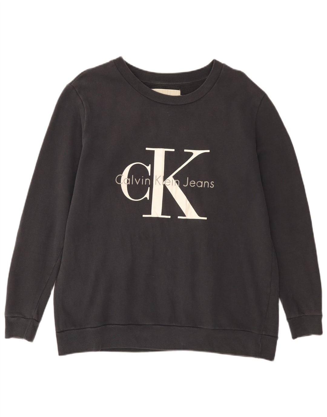 Ανδρικό γραφικό φούτερ CALVIN KLEIN JEANS Small Black