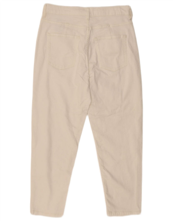 Marks & Spencer Γυναικεία ψηλόμεση τζιν UK 12 Medium W32 L26 White
