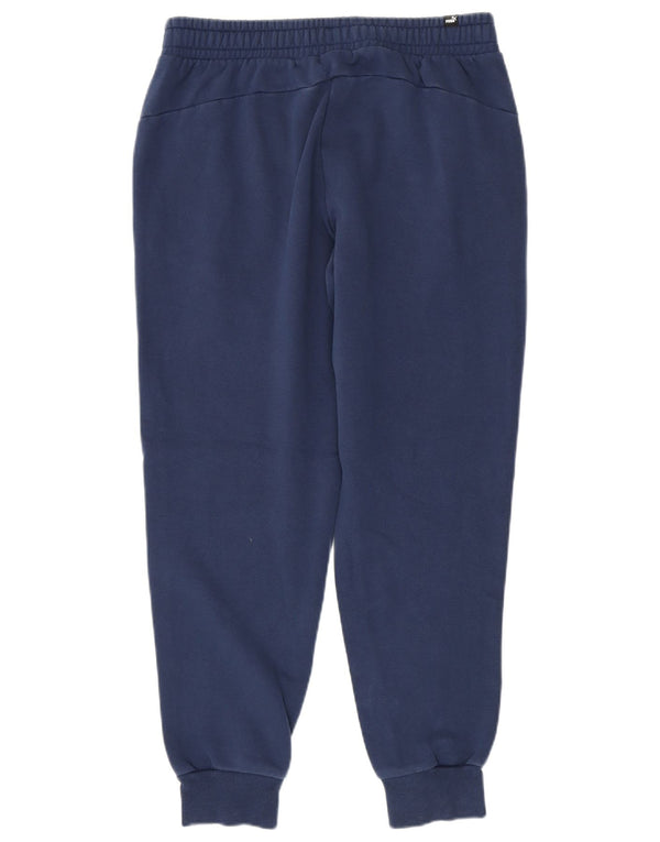 Ανδρική φόρμα Puma Παντελόνι Joggers Large W34 L28 Navy Blue από βαμβάκι