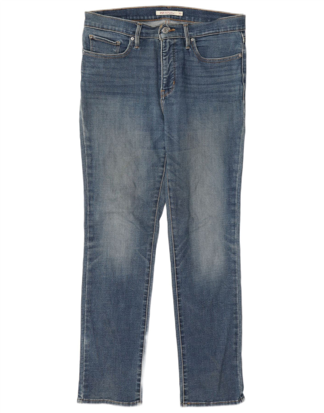 Levi's Womens 312 Shaping Slim Jeans W30 L29 Blue