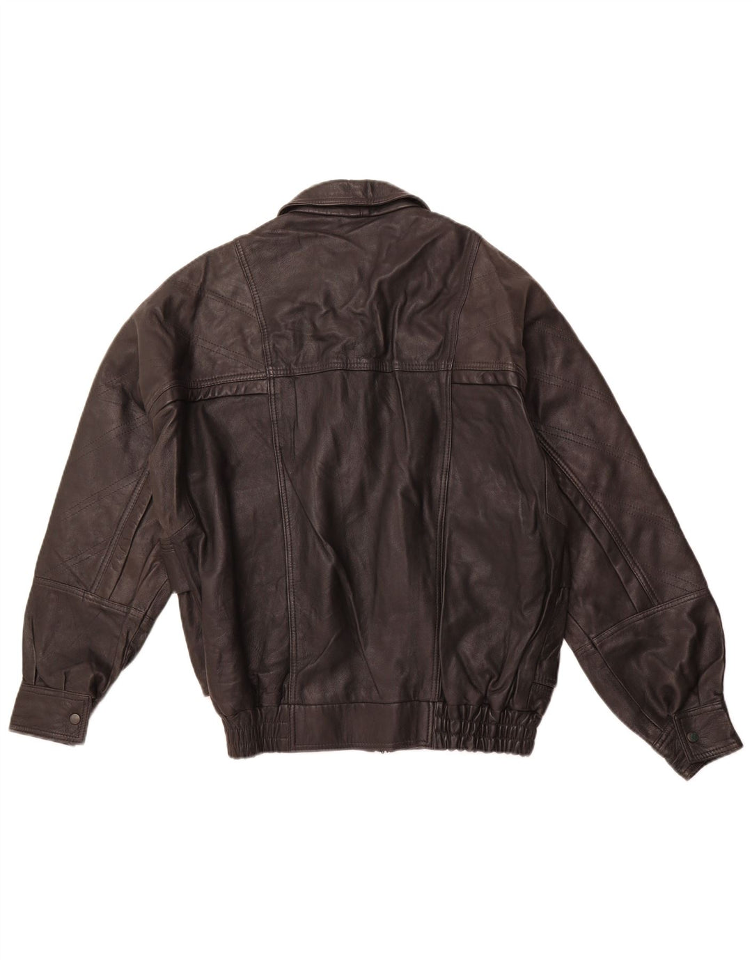 Ανδρικό Δερμάτινο Μπουφάν VINTAGE EU 46 Small Black Leather