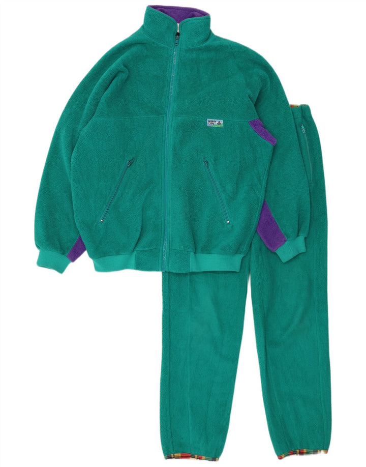 THINK PINK Γυναικεία Fleece Ολόσωμη φόρμα IT 42 Medium Green Colourblock