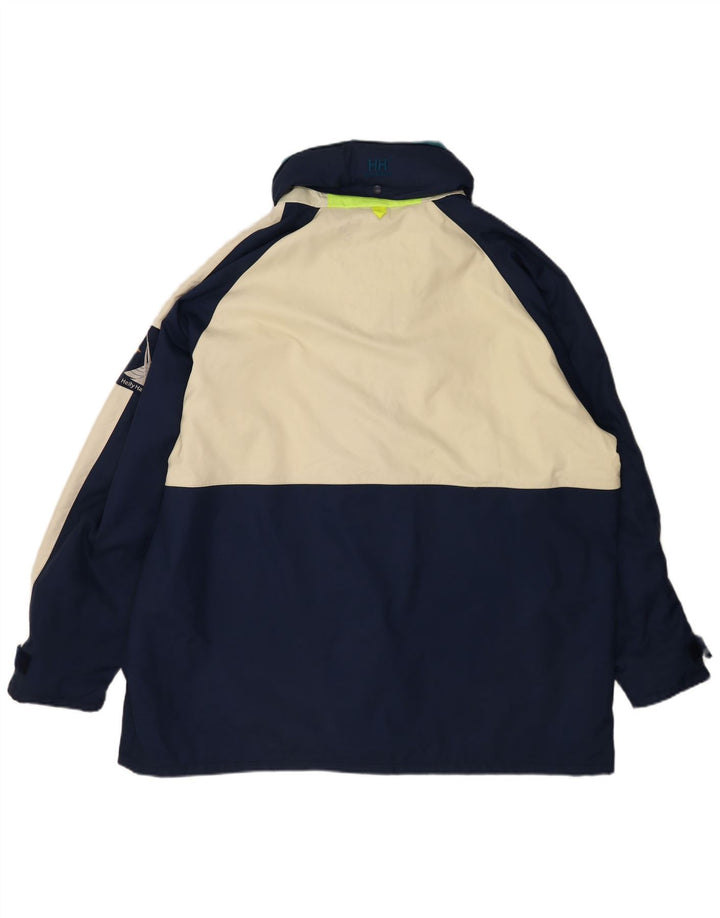 Helly Hansen Ανδρικό μπουφάν αντιανεμικό IT 58/60 4XL Navy Blue Colorblock