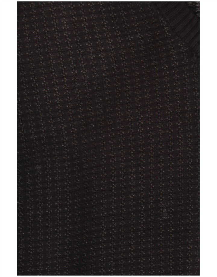 Marks & Spencer Ανδρικό πουλόβερ με λαιμόκοψη με λαιμόκοψη με μεσαίο μπλε ακρυλικό