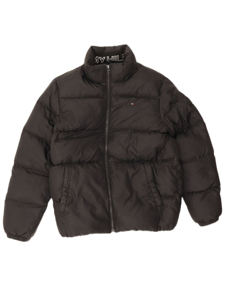 Μπουφάν Tommy Hilfiger Boys padded Jacket 13-14 Years Black Polyester