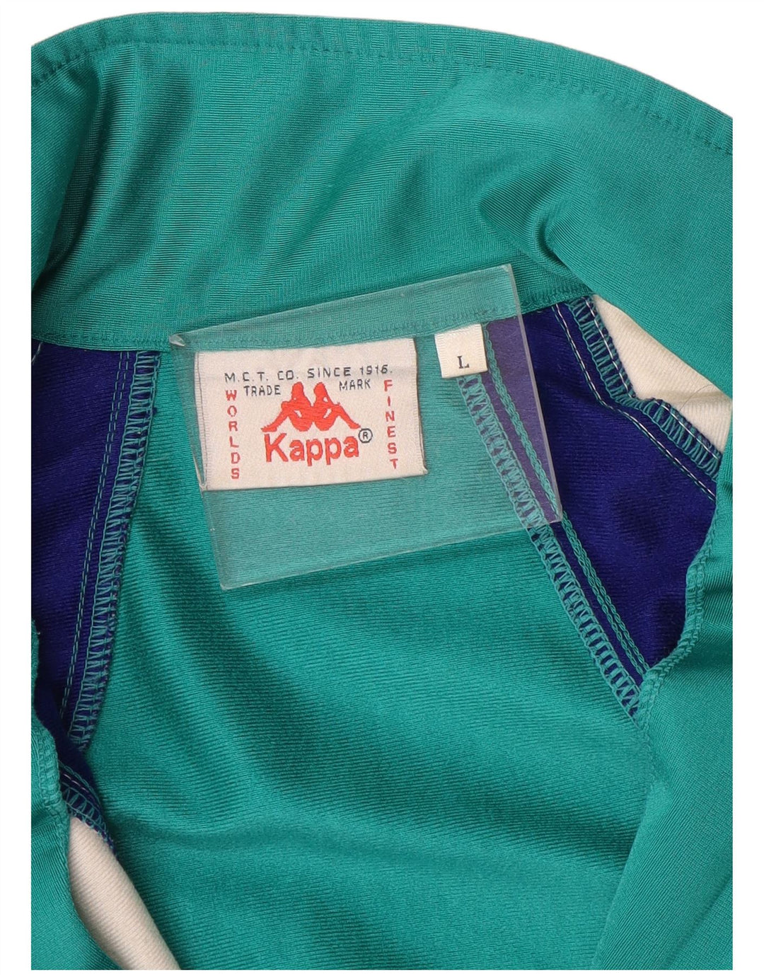 Ανδρική φόρμα γραφική Kappa Top Jacket Large Green Colourblock