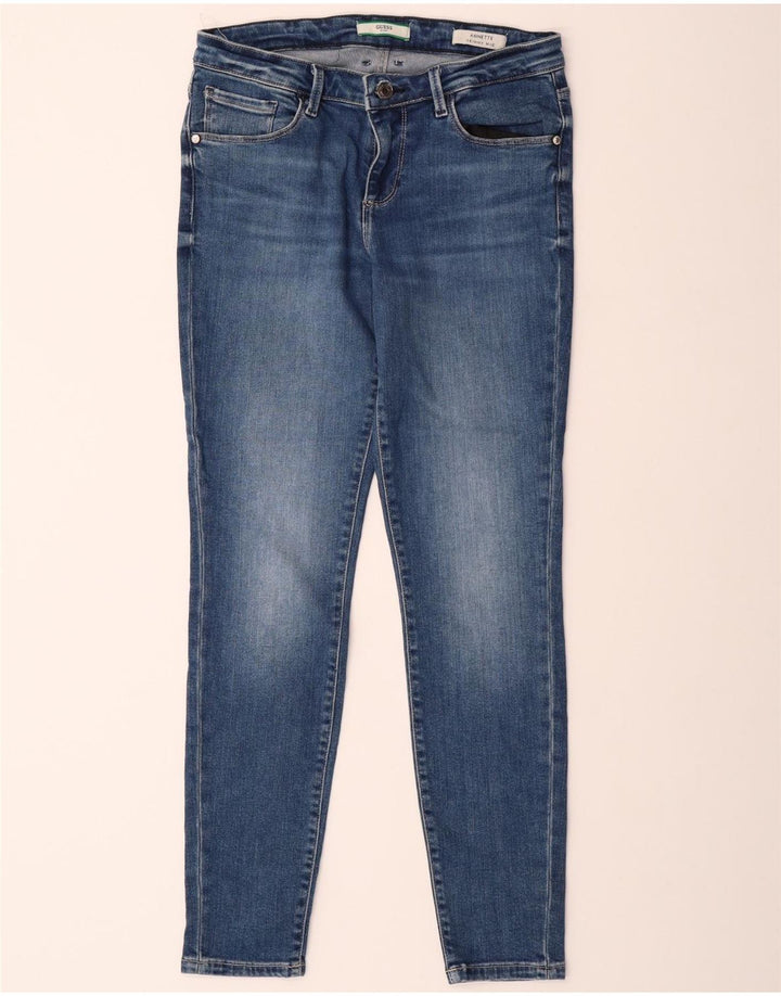 GUESS Womens Annette Skinny Jeans W30 L29 Blue