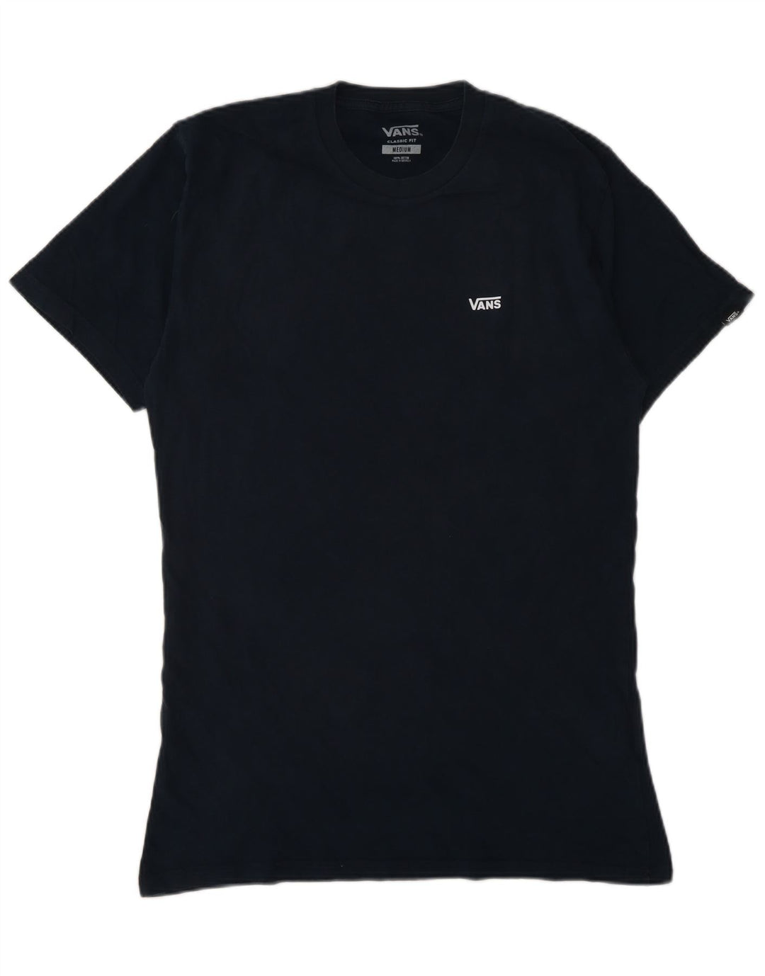 Ανδρικό T-Shirt Vans Κλασική Εφαρμογή Τοπ μεσαίο μπλε ναυτικό βαμβακερό