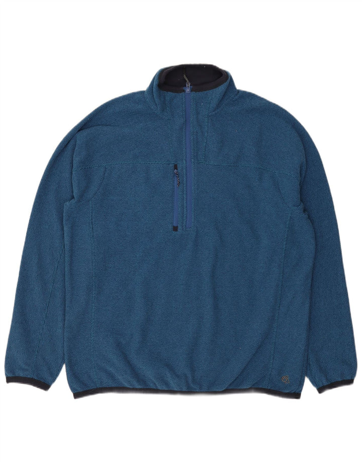CRAGHOPPERS Ανδρικό φερμουάρ Fleece Jumper XL Blue Polyester