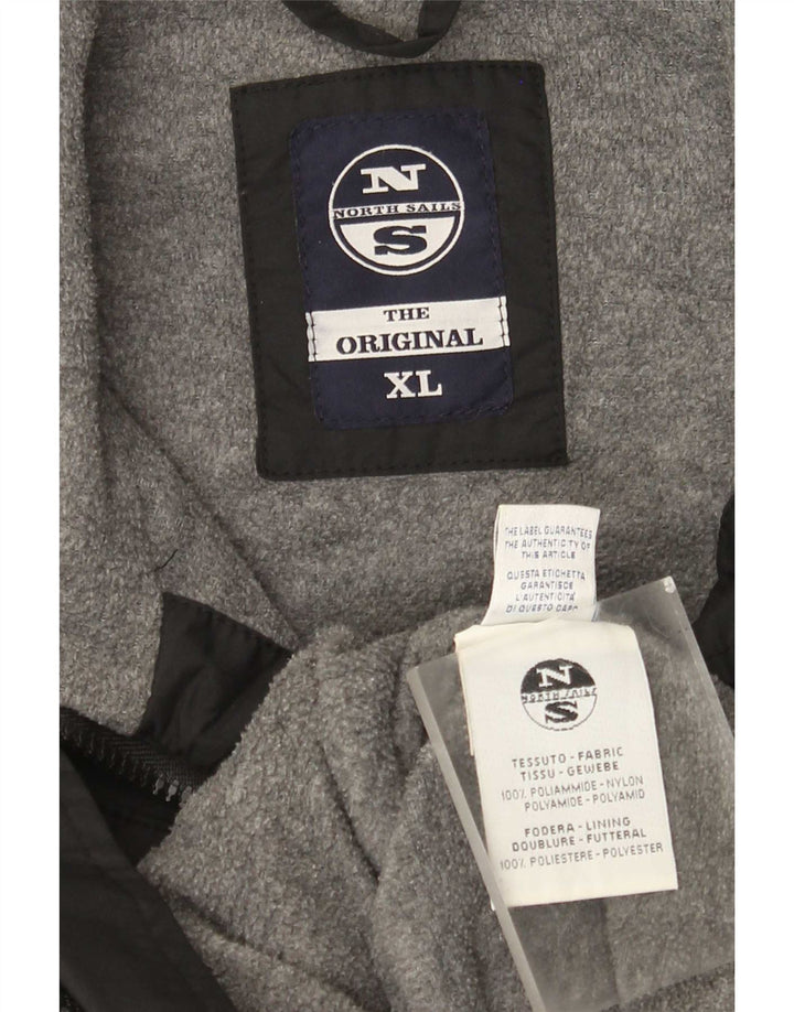 Ανδρικό μπουφάν North Sails UK 42 XL Black Polyamide