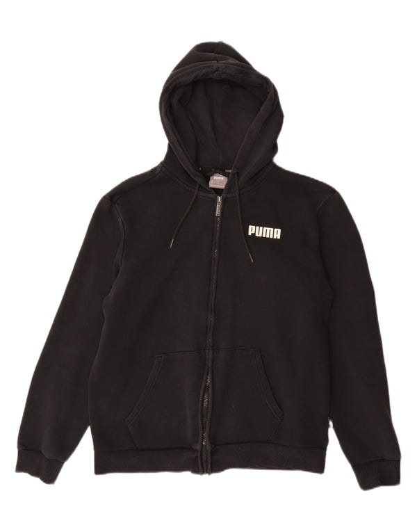 Γυναικείο πουλόβερ Puma με φερμουάρ UK 14 Μεσαίο Μαύρο