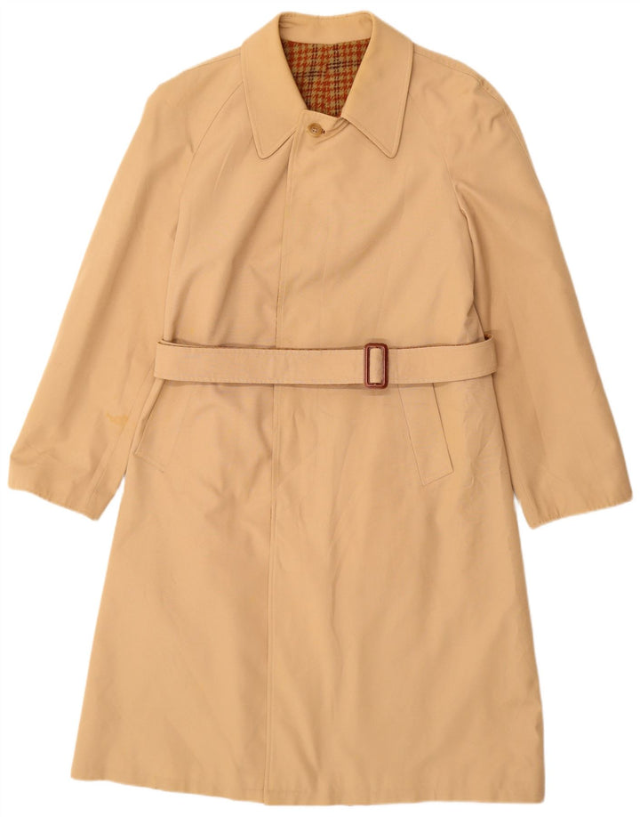 Vintage Γυναικείο Παλτό UK 12 Medium Beige