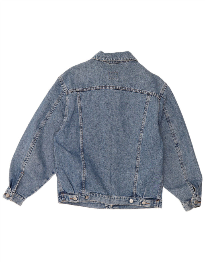 RIFLE Boys Denim Jacket 15-16 Years Blue Cotton