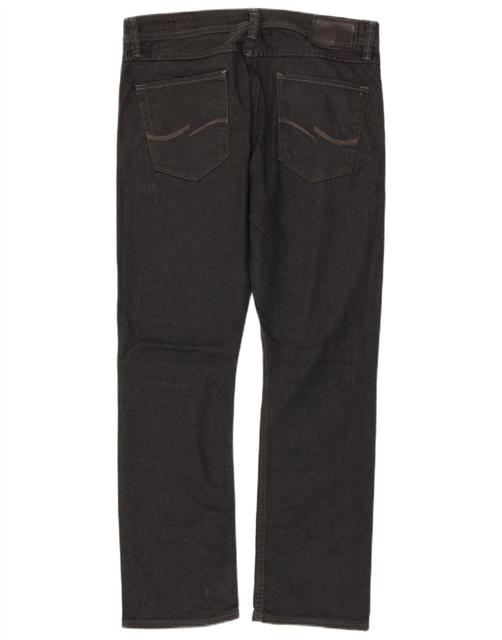 Jack & Jones Ανδρικό τζιν ίσιο W34 L31 Γκρι