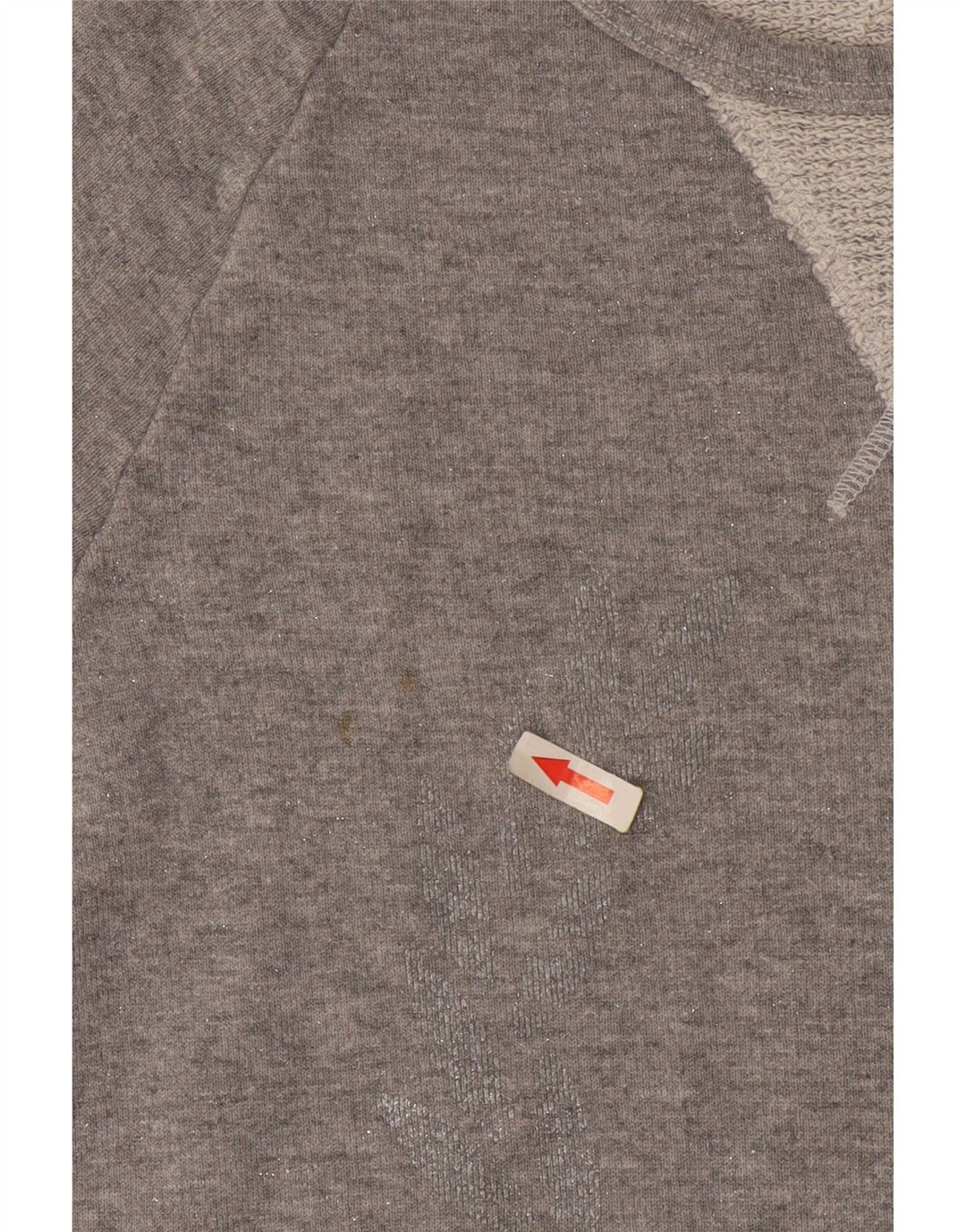 Fred Perry Γυναικείο T-Shirt Top UK 10 Small Grey Cotton