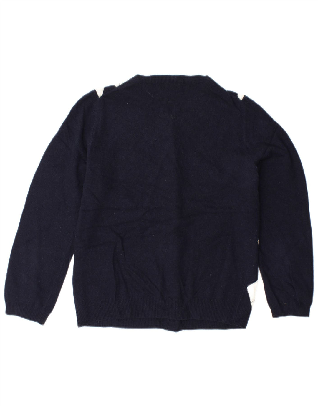 J. CREW Ανδρική ζακέτα πουλόβερ UK 6 XS Navy Blue Argyle/Diamond