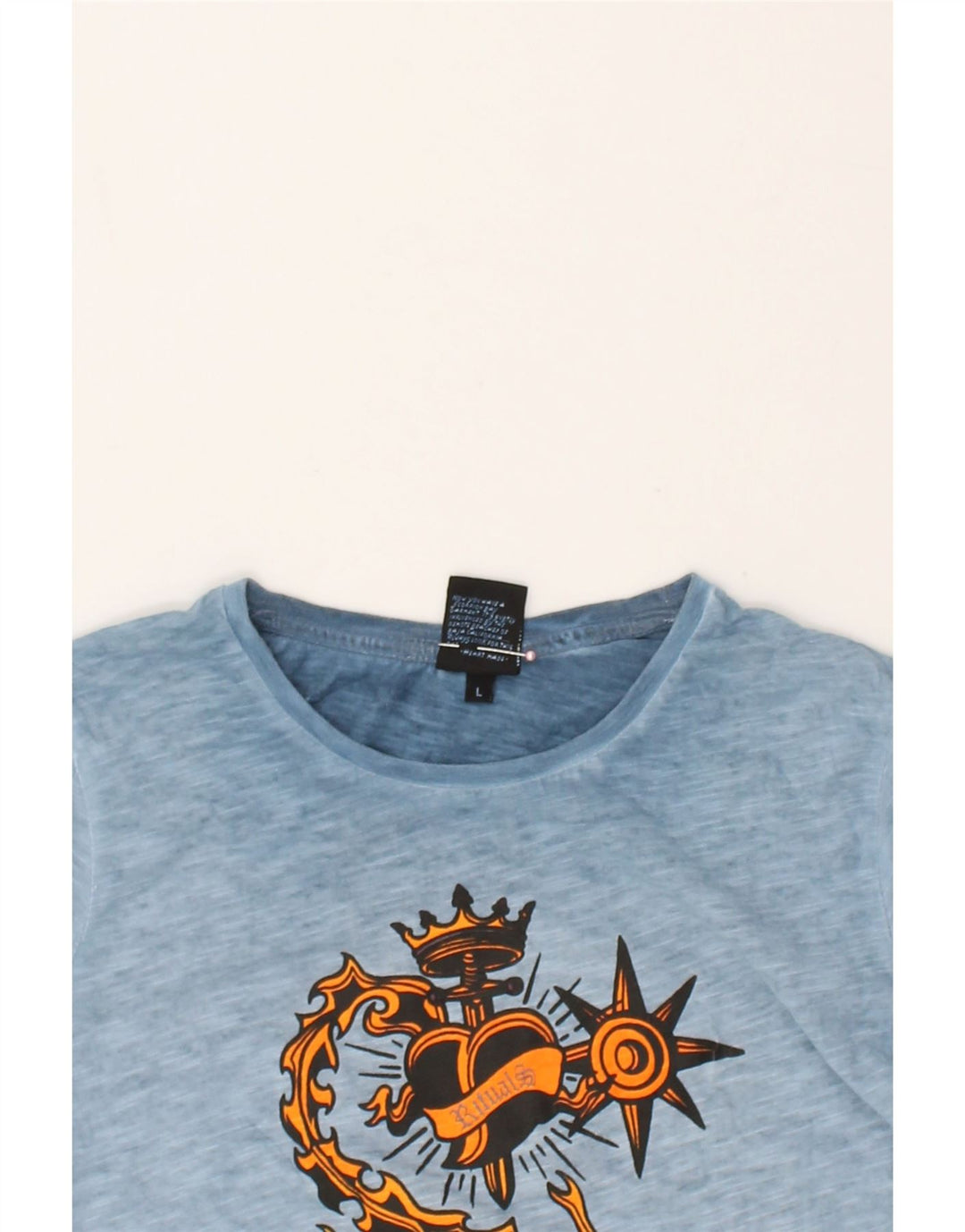 SCORPION BAY Boys Graphic Top Long Sleeve 13-14 Years Large  Blue Cotton | Vintage Scorpion Bay | Thrift | Second-Hand Scorpion Bay | Used Clothing | Messina Hembry 