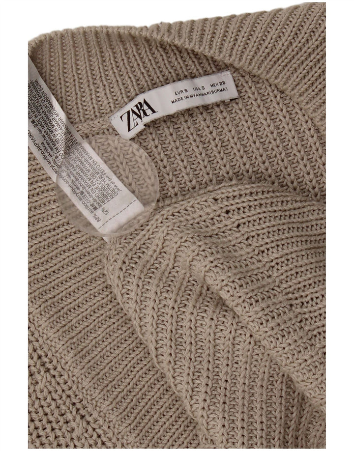 Zara ανδρικό γιλέκο Tank Top Μικρό Καφέ Ακρυλικό