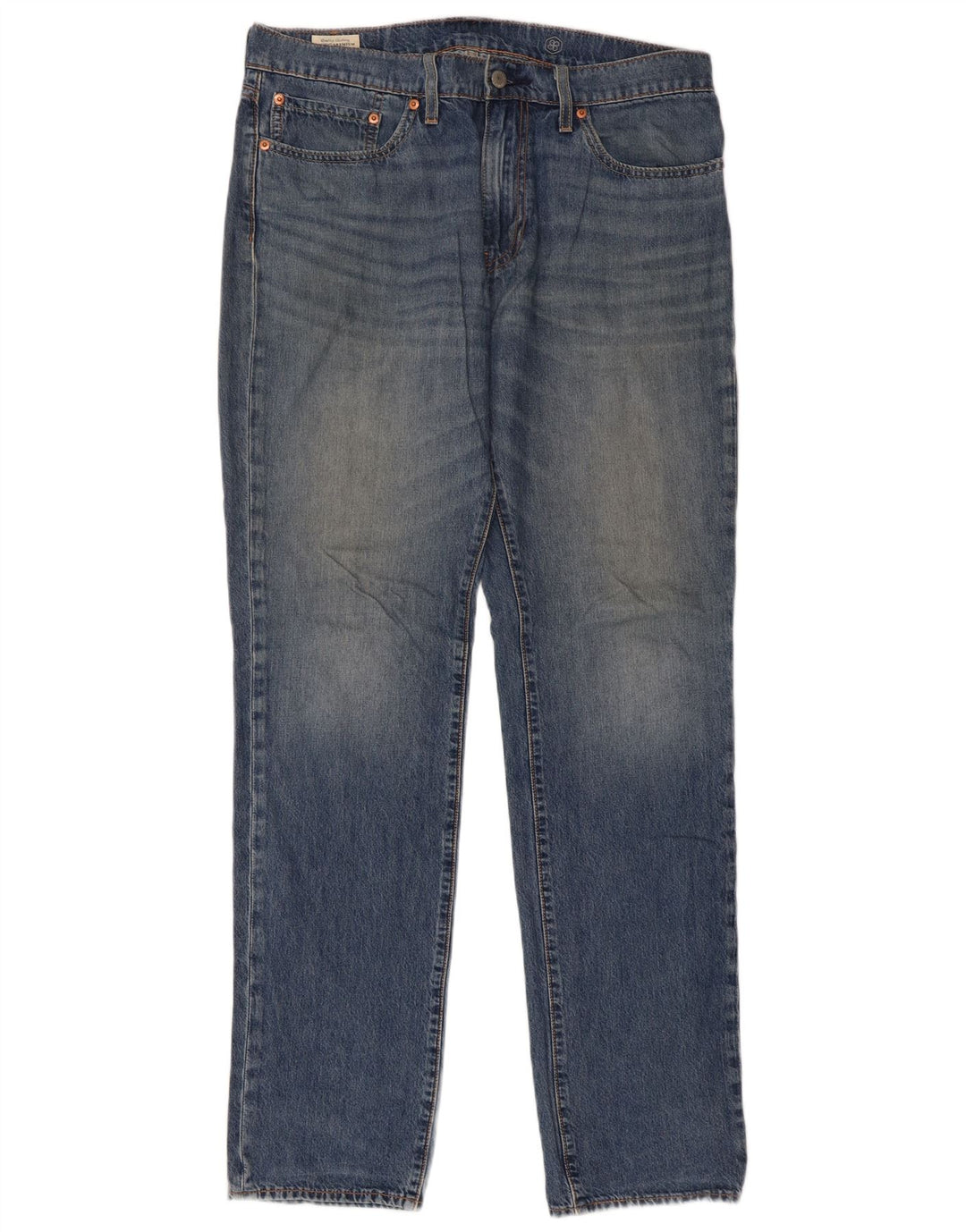 Levi's Mens 511 Slim Jeans W34 L34 Blue Cotton