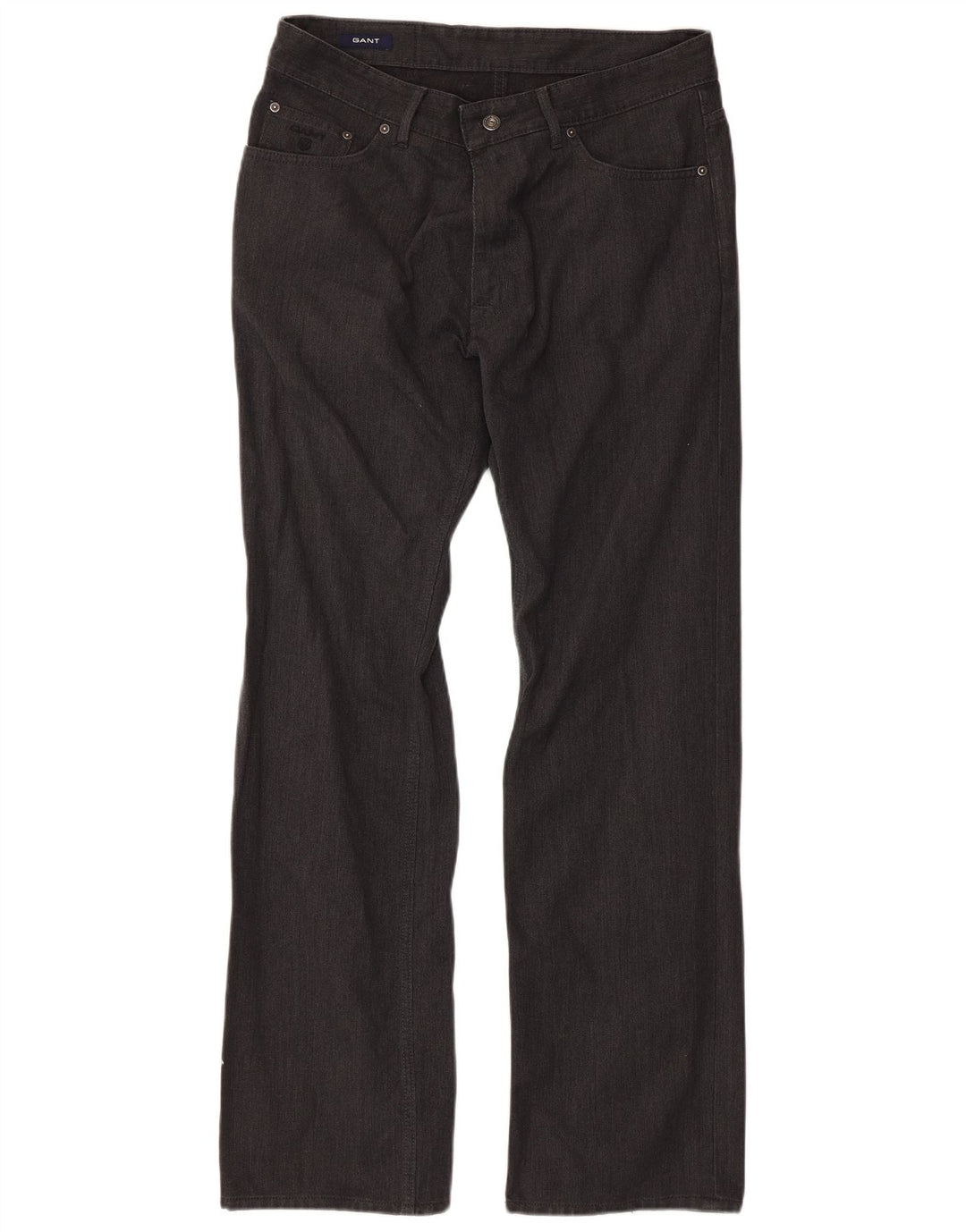 Gap Γυναικείο Jason Regular Fit Straight Jeans W34 L32 Γκρι βαμβακερό