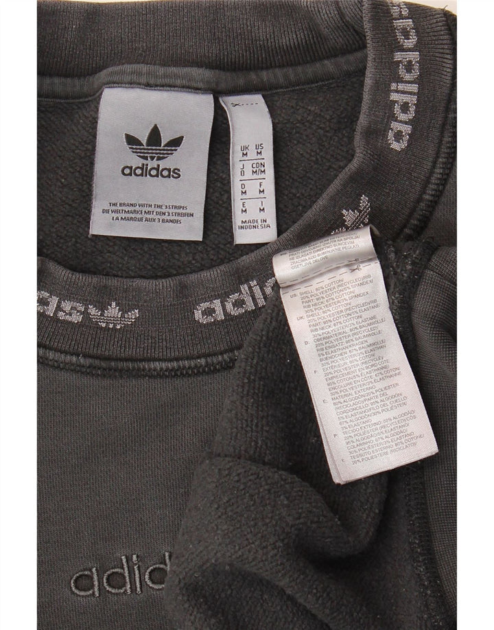 Ανδρικό φούτερ ADIDAS Graphic Loose Fit Jumper Μεσαίο γκρι βαμβακερό