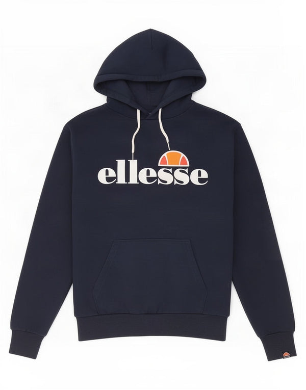 Ανδρικό γραφικό κουκούλα Ellesse Small Navy Blue Cotton