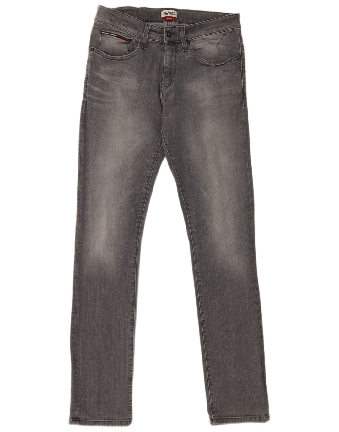 Tommy Hilfiger Ανδρικό Slim Jeans W33 L34 Γκρι βαμβακερό