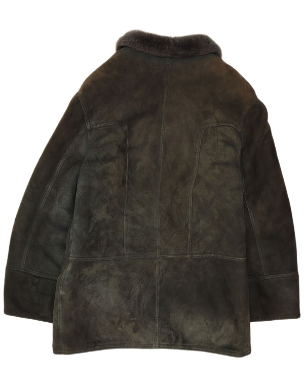 Ανδρικό Shearling Jacket Dibi UK 40 Large Green