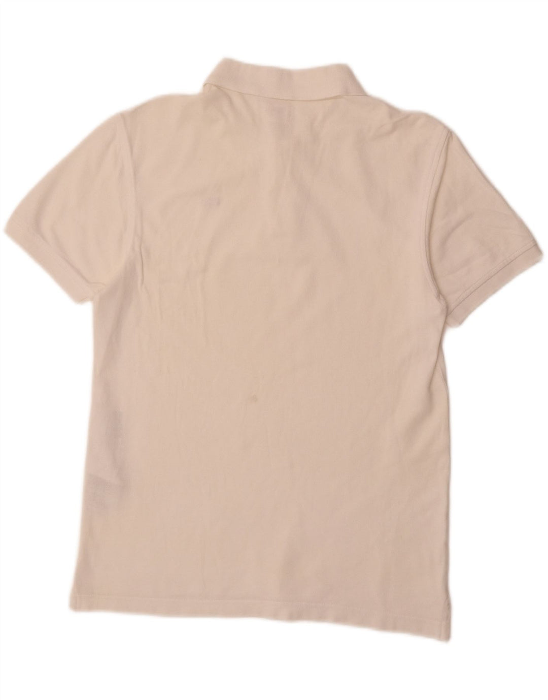 LEVI'S Mens Polo Shirt Small White Cotton Vintage Levi's and Second-Hand Levi's from Messina Hembry 