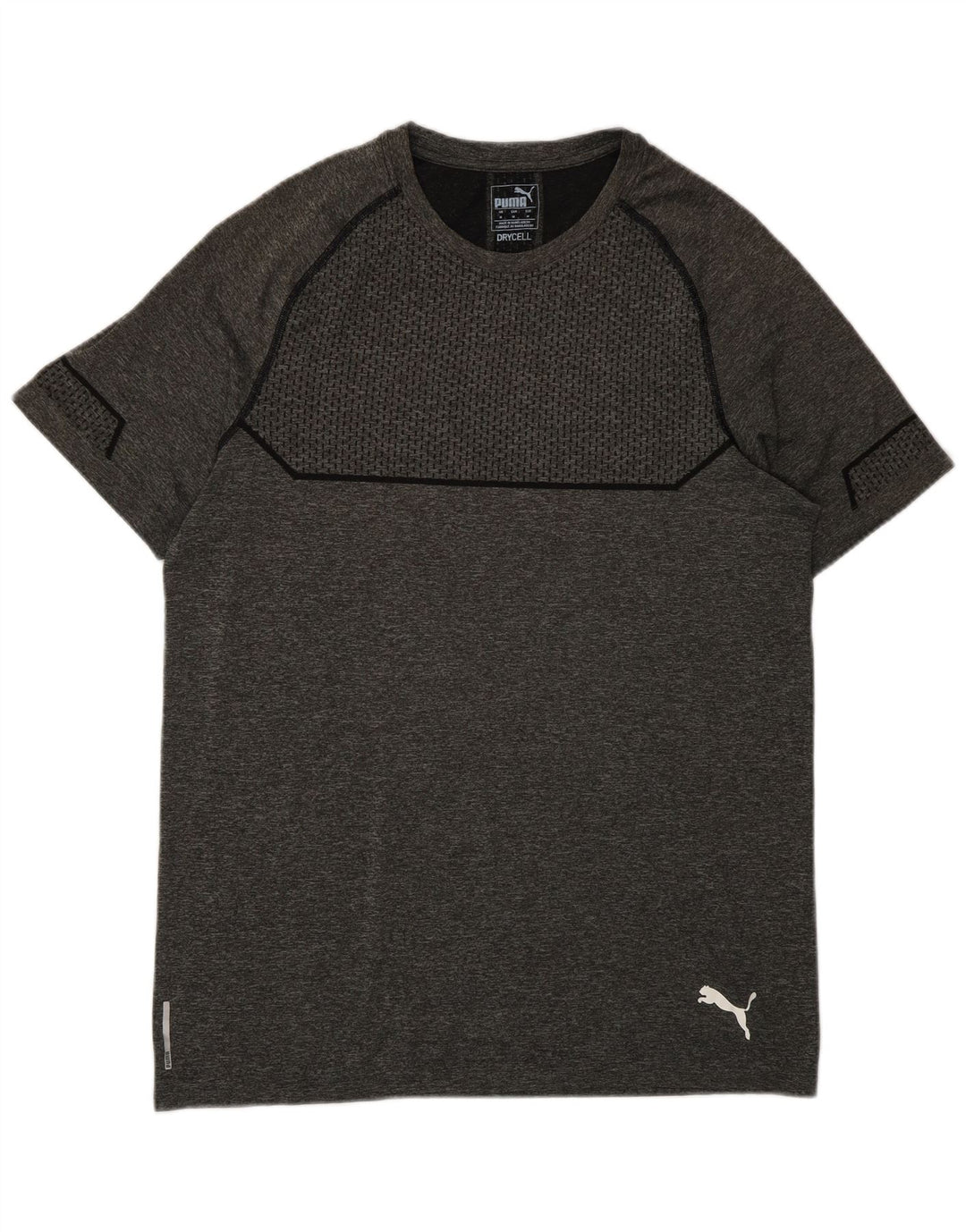 Ανδρικό T-Shirt Puma Top Medium Grey Polyester