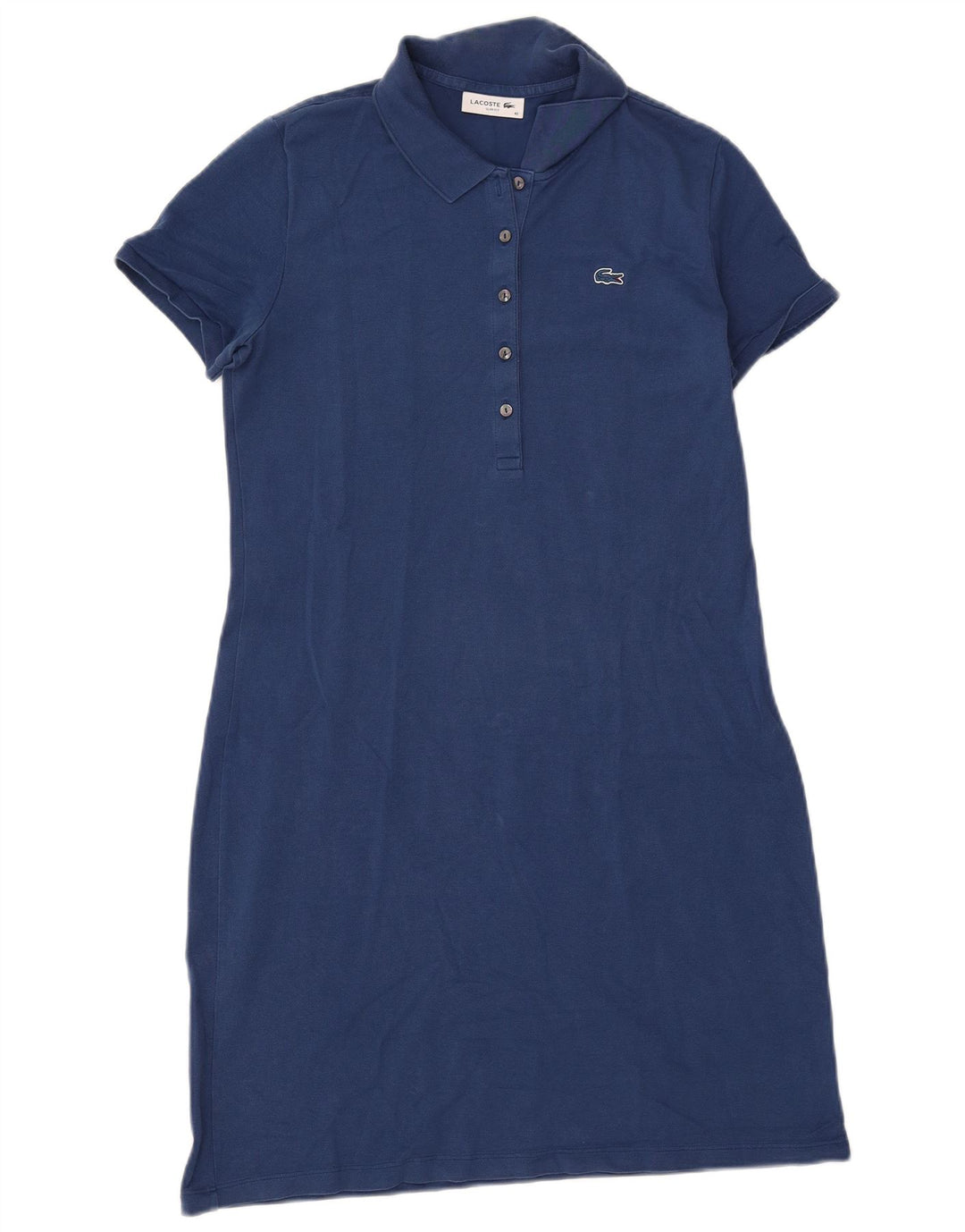 LACOSTE Γυναικείο φόρεμα Polo Slim Fit Μέγεθος 42 Μεγάλο Navy Blue