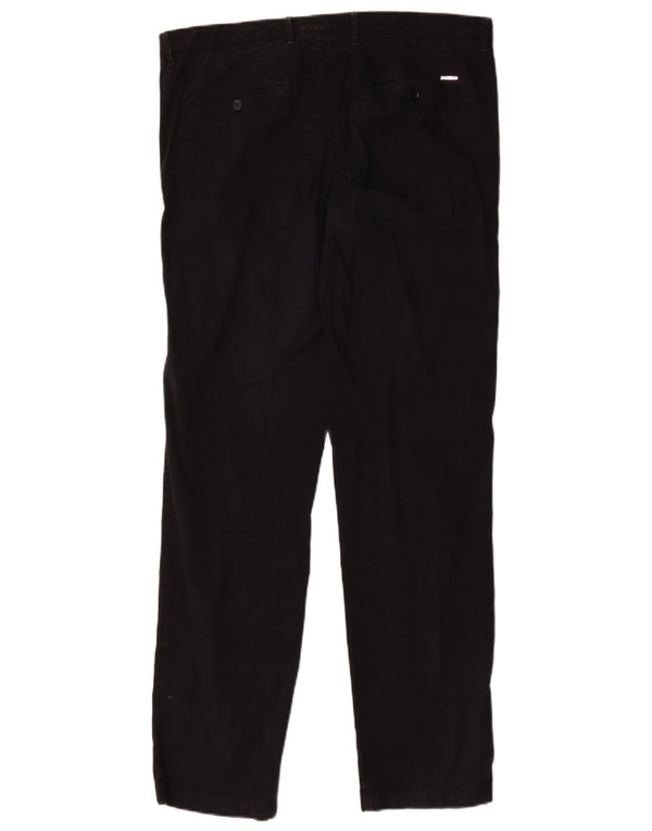 Ανδρικό ίσιο παντελόνι Chino Hugo Boss W36 L33 Μπλε Βαμβακερό