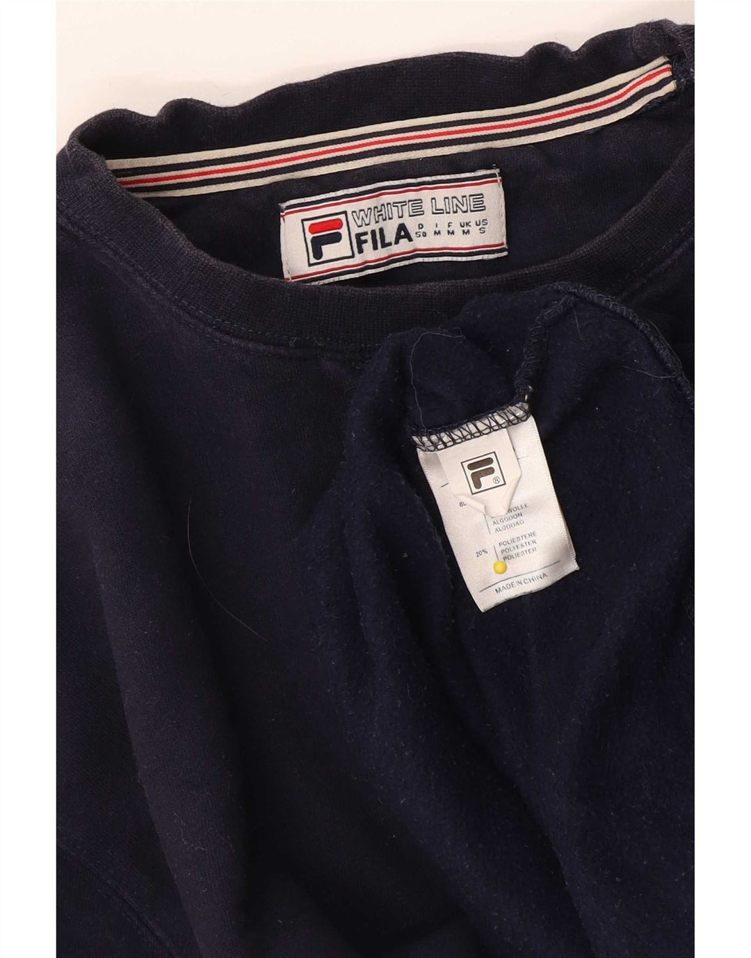 Ανδρικό φούτερ Fila Jumper Μεσαίο μπλε βαμβακερό