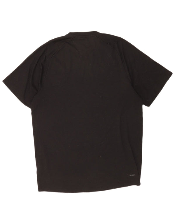 Ανδρικό T-Shirt Climalite ADIDAS Top Medium Black Polyester