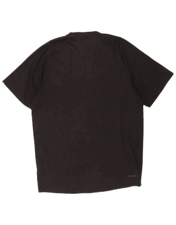 Ανδρικό T-Shirt Climalite ADIDAS Top Medium Black Polyester
