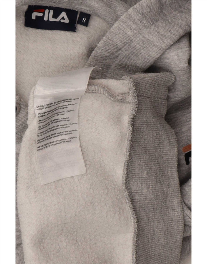 Fila Γυναικείο Hoodie Jumper UK 10 Small Grey Polyester