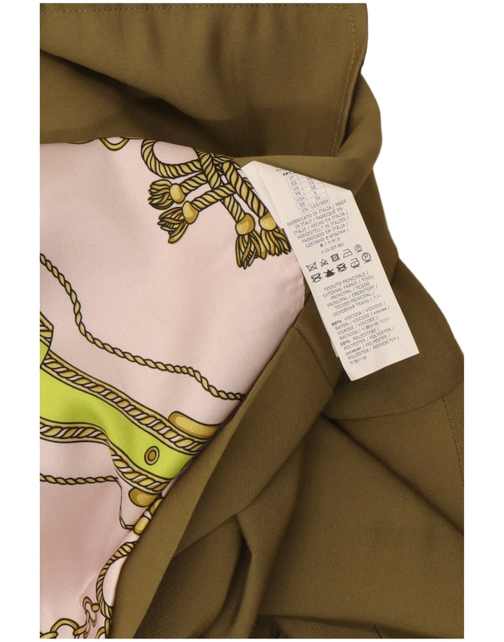 Anna Molinari Γυναικείο σακάκι με διπλό στήθος UK 10 Small Khaki